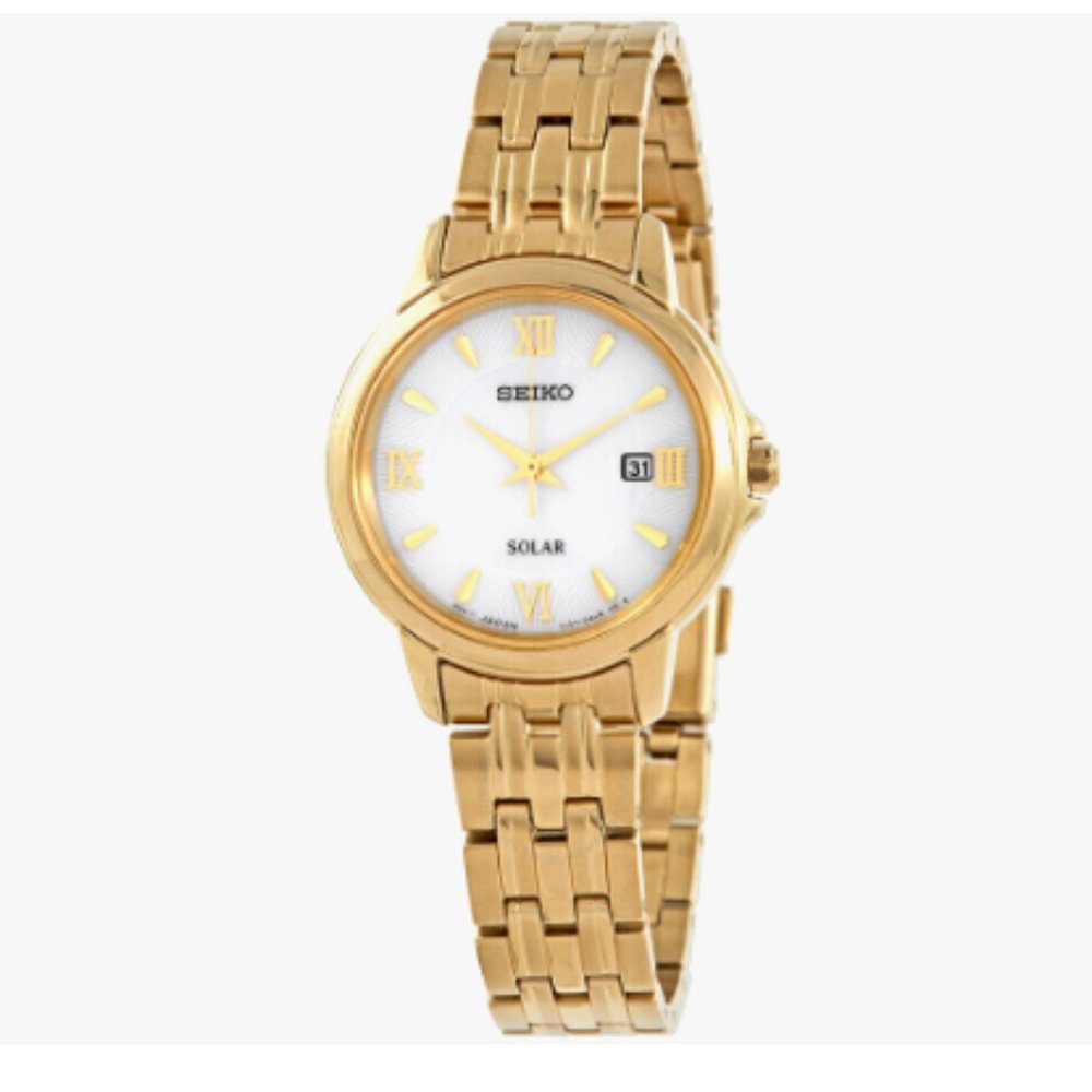 NWT Seiko Ladies Watch Bracelet in Gold